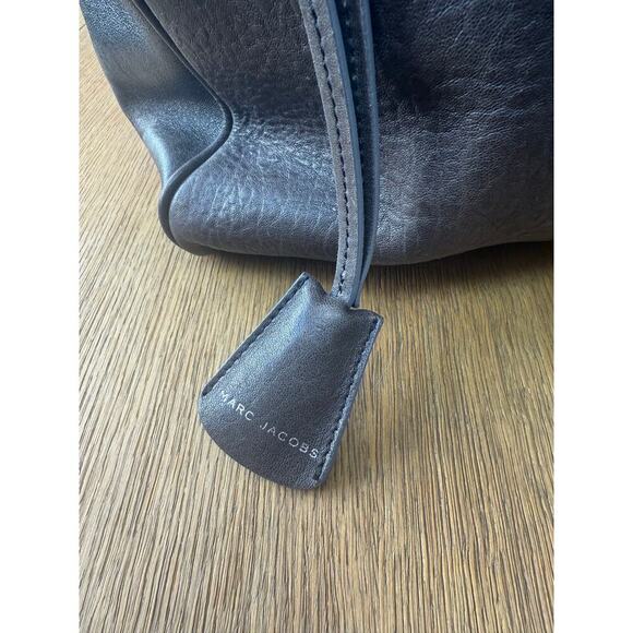 Marc Jacobs Large Rocket Tote with large rockstuds grey taupe leather - Picture 5 of 12